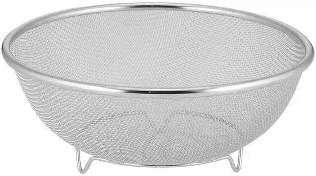 Shimomura Planning Colander with feet 22cm in Dishwasher safe Stainless steel Does not transfer odors Hygienic With legs Divide ingredients Drainer