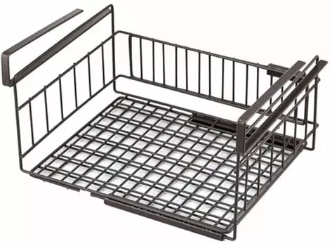 Shimomura Planning Hanging Storage Kitchen Sliding Type in Easy to Adjustable Kitchen Dish Small Items Storage Under Shelf Effective Utilization of