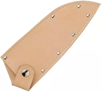Shimomura Planning Knife Beige in Knife Button Blade Knife 42738 [Amazon.co.jp] Case, Portable, [Made Japan] Cover, Closure, 15-16.8cm, Storage,