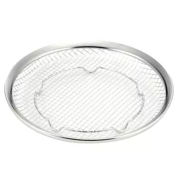 Shimomura Planning Large Dish for Draining Large in Dishwasher Quickly drains Large Can be placed on the Flat Fried Vegetable Stainless Mama Cook