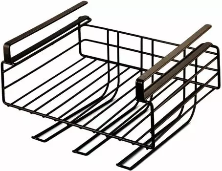 Shimomura Planning Подвесная кухонная стойка для хранения вещей, простая в установке, держатель для полотенец для посуды, упаковка для хранения мелких предметов, кухонное бумажное полотенце, эффективное