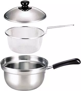 Shimomura Planning Pot Boiled Master с дуршлагом 20 см Совместимо с открытым огнем и ПГ Поставляется с дуршлагом для слива воды Лапша не