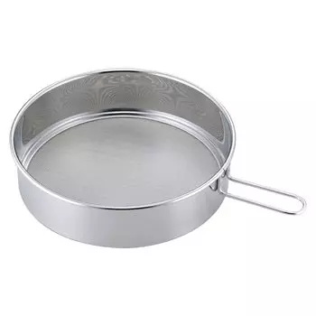 Shimomura Planning Powder Sieve in Dishwasher Smooth Comes with a Sturdy Potato Stainless Tsubame Sanjo Sweets Making Strainer, Uragoshi, [Made Japan]