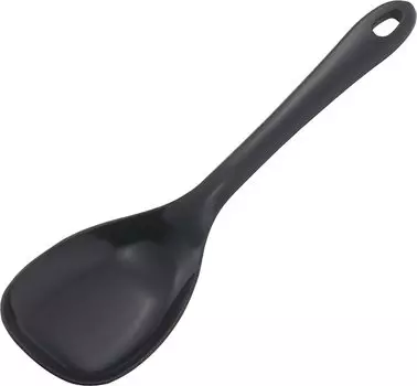 Shimomura Planning Small Silicone Cooking Spoon in Dishwasher Safe Heat Resistant You can and scoop with this one spoon Does not scratch the frying