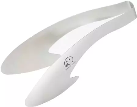 Shimomura Planning Tongs 35353 Tendasuku Tongs, Made in Japan, Dishwasher Safe, Works Without Dirty Hands, Preparing, Easy to Clean, Tabletop Tongs, S