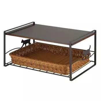 Shimomura Planning Тостерная стойка Cat с моющейся корзиной xx 21 см 38122 43,5 30,5