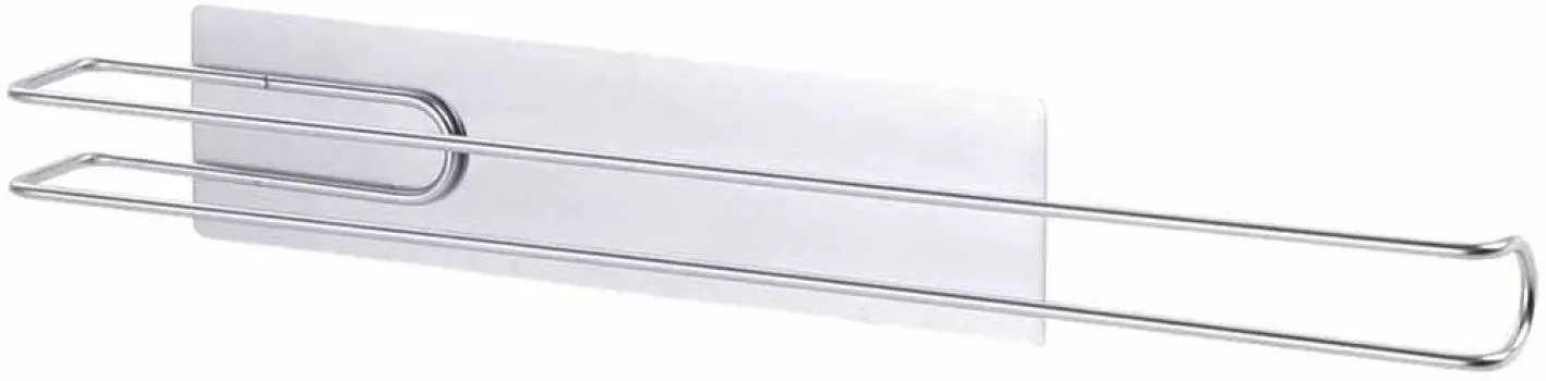 Shimomura Planning Вешалка для коврика для ванной, которую можно установить рядом со стиральной машиной. Легко крепится с помощью магнитов. Легко чистить. Изготовлена из прочной нержавеющей стали.