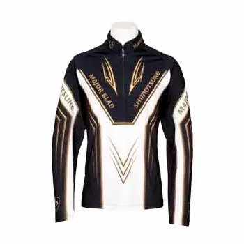 Shimotsuke MJB Major Blood Cool DRY Shirt M Black x White SMS-470MS