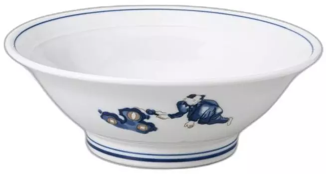 Shin Karako Rim Bowl x 22 x Chinese Rice Bowl Setomonohonpo 7.0mm [22 7.7cm 1050cc]
