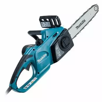 Шина для электрической цепной пилы Makita 300 мм синяя, шнур AC100V 5 м MUC3041
