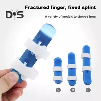 Шина для пальцев, удобная скоба для поддержки пальцев, регулируемая скоба для иммобилизации суставов пальцев для сломанных пальцев L