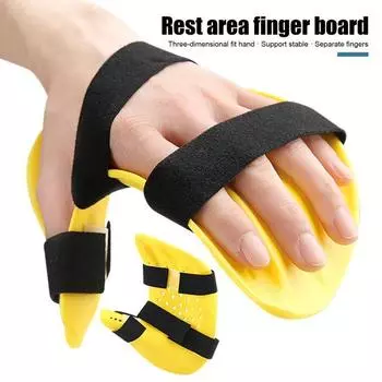 Шина для поддержки пальцев Регулируемый ремень Дышащие ортопедические приспособления для пальцев Тренировка рук для гребков Левая Правая Поддерживающая шина для пальцев Реабилитационная пластина Left Hand