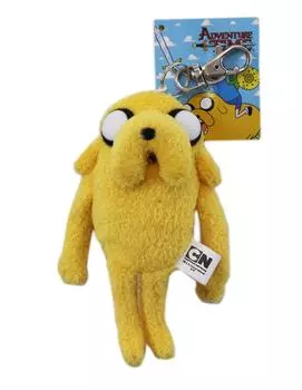 Shinada Adventure Time Plush Reel Keychain JAKE