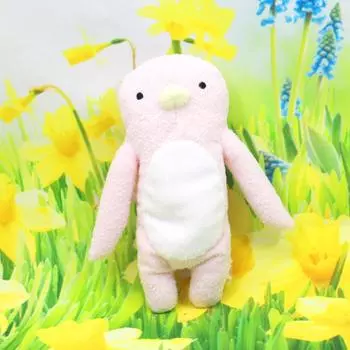 Shinada Fumofumo-san Pemomo Pink (M) 10520cm Stuffed Toy Goods Animal Miscellaneous Goods FMNP-0078P