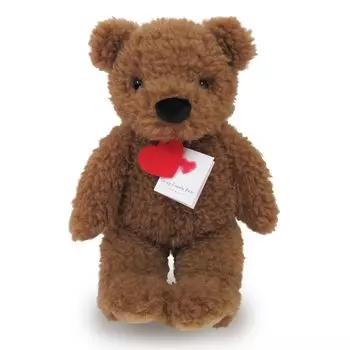 Shinada Global Lovely Whirly Bear Brown (M) Мягкая игрушка медведь LOFU-0350B