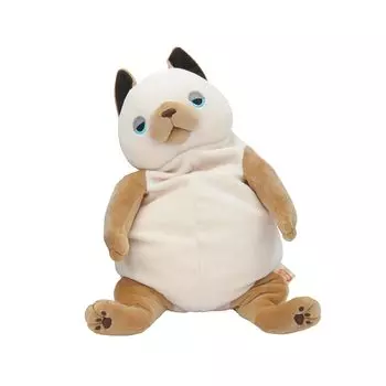 Shinada Global Mochi Series Mochi Cat Siamese 22 x 22 x 30 см мягкая игрушка-кошка (L) МОНЕ-0350С