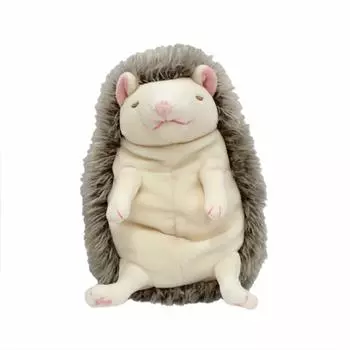 Shinada Global Mochi Series Mochi Hari Ivory 10 x 10 x 17 см Мягкое животное ёж (M) МОР-0230I