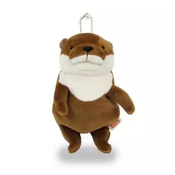 Shinada Global Mochi Series Mochi Kawaso Brown Чучело выдры (мини) 7514см MOKW-0088B