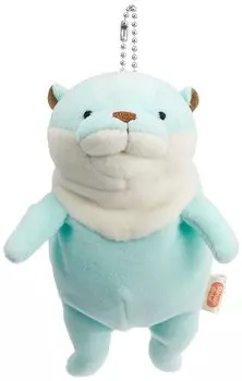 Shinada Global Mochi Series Mochi Kawaso Pastel Mint Чучело выдры (мини) 7514см MOKW-0088PM