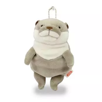 Shinada Global Mochi Series Mochi Kawaso Серое чучело выдры (мини) 7514см MOKW-0088G серый