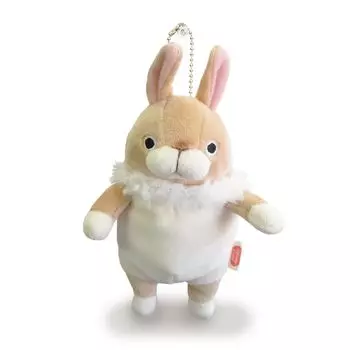 Shinada Global Mochi Series Mochi Кролик стоячие уши бежевый чучело кролика (мини) 7514см MOUS-0088TBE