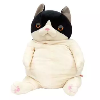 Shinada Global Mochi Series Mochi Neko Hachiware 35 x 35 x 50 cm Stuffed Cat Animal (XL) MONE-0880H