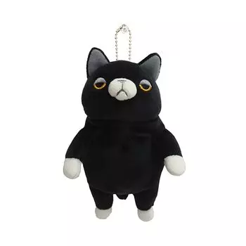 Shinada Global Mochi Series Mochi Neko Kutsushita 7 x 5 x 14 см Мягкая игрушка в виде кошки (мини) МОНЕ-0088К