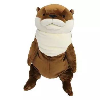 Shinada Global Mochi Series Mochi Otter Brown 14 x 14 x 22 см Чучело выдры (M) МОКВ-0230Б коричневый