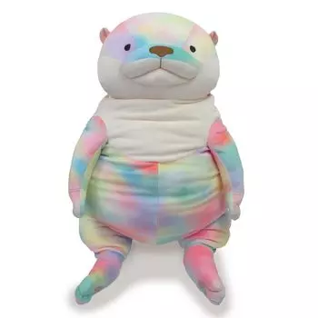 Shinada Global Mochi Series Mochi Otter Rainbow 35 x 35 x 50 см Мягкая игрушка-выдра (XL) МОКВ-0900Р