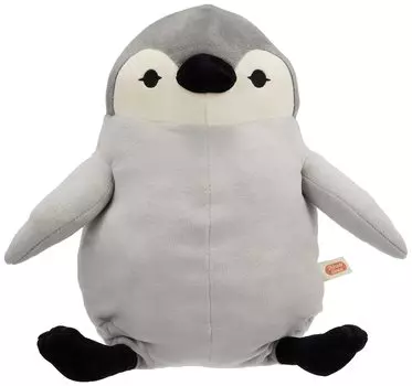 Shinada Global Mochi Series Mochi Penko Grey 22 x 22 x 30 см Мягкое животное Пингвин (L) МОПЭ-0350Г