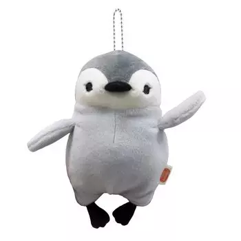 Shinada Global Mochi Series Mochi Penko Серый плюшевый пингвин (мини) 7514см MOPE-0088G
