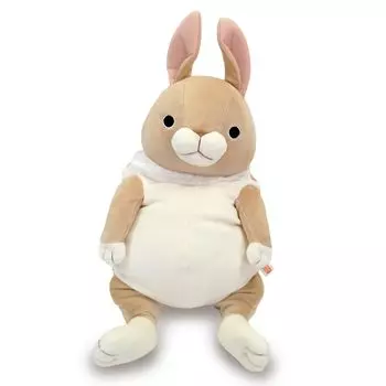Shinada Global Mochi Series Mochi Rabbit Standing Ears бежевый 22 x 22 x 30 см чучело кролика (L) MOUS-0350TBE