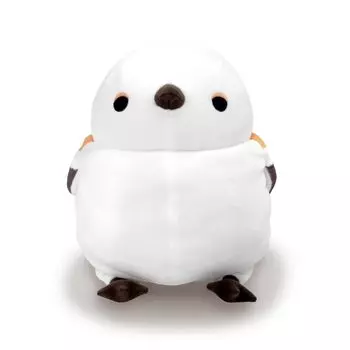 Shinada Global Mochi Series Mochi Shimaenaga Yellow L Size 22 x 20 x 24cm Stuffed Animal Bird Shimaenaga MOSI-0350Y