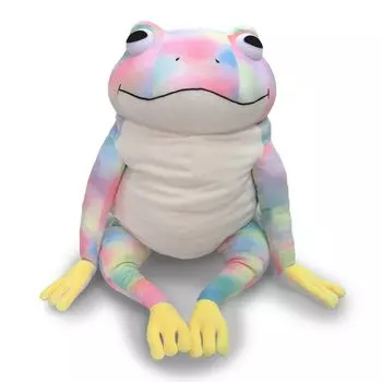 Shinada Global Mochi Series Mochikaeru Rainbow XL XL размер 35 x 35 x 50 см мягкая игрушка MOKR-0900R