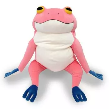 Shinada Global Mochi Series Mochikaeru розовая мягкая игрушка лягушка животное (XL) 353550см МОКР-0880П