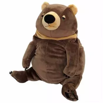 Shinada Global Mochi Series Mochikuma Brown 22 x 22 x 30 см Мягкая игрушка-медведь (L) МОКВ-0350Б