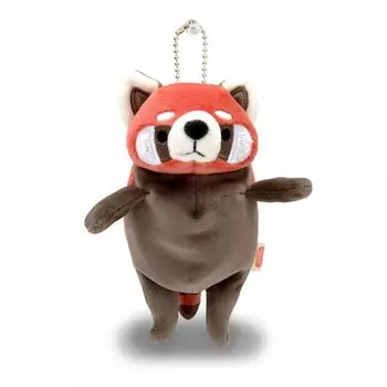 Shinada Global Mochi Series Mochilessa красно-коричневая мягкая игрушка животное Красная панда (мини) 7514см МОРС-0088Р