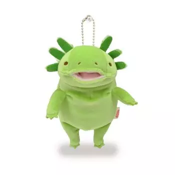 Shinada Global Mochi Series Mochiupa Matcha Stuffed Toy Axolotl Animal (mini) 7514cm MOUP-0088M