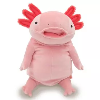 Shinada Global Mochi Series Mochiupa Pink 22 x 22 x 30 см Мягкая игрушка Аксолотль (L) МОУП-0350П розовый