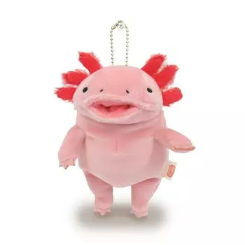 Shinada Global Mochi Series Mochiupa розовая мягкая игрушка Аксолотль Животное (мини) 7514см MOUP-0088P