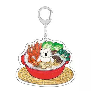 Shinada Global Polar Bear Seafood Pot 6 x x 6 см акриловый брелок для ключей с картинками Delicious Polar Bear 0.3 SKAK-0068ONB