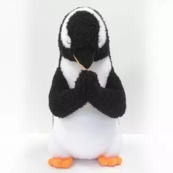 Shinada Global Prayer Hands Gentoo Penguin 15 x 16 x 32cm Mascot Goods Animal Goods GSHO-0250G