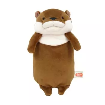 Shinada Global Серия Mochi Mochi Каваусо Mochi Пенал Коричневый 9 x 8 x 18см Пенал Выдра Животное MPKW-0180B