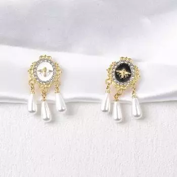 Shine Fringe Pendant Brooch Elegant Lapel Pins Clothing Accessories Magnet Brooch Wedding Gifts фиолетовый