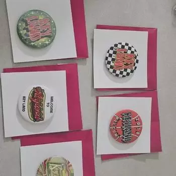 Shinee Key Japan Keyland Pin Burton Batch