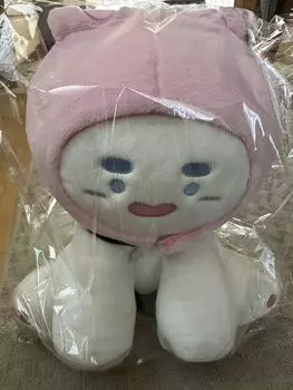 SHINee Onew Привет! MD Official Goods JJING-NYANG Мягкая кукла H 30 см Нераспечатанная