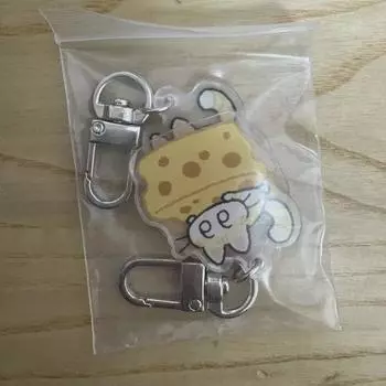 Shinee Taemin Cheese Cat Cheese Tam Keyring