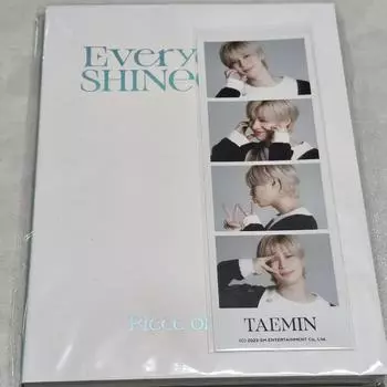 Shinee Taemin Postcard Book 4 Cut Photo Fan Fanmeeting Goods