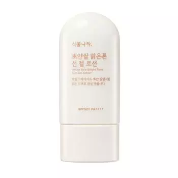 Shingmulnara Белый рис Яркий тон солнцезащитный гель-лосьон 60 мл