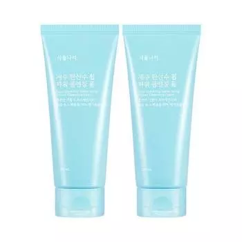 Shingmulnara Jeju Очищающая пенка с газированной водой Power Whip 150 мл*2 шт.